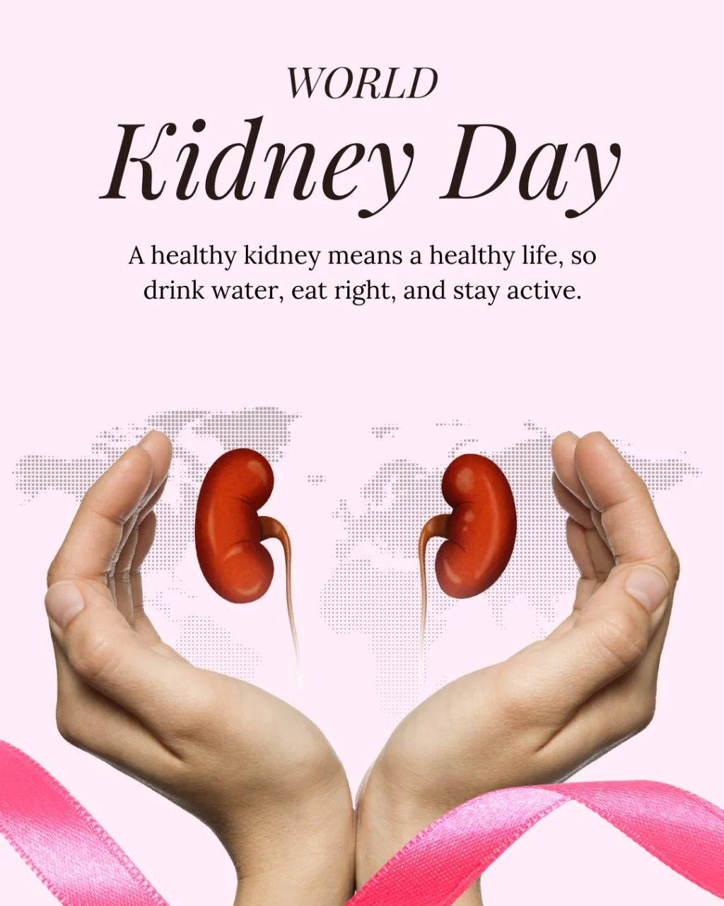 World Kidney Day: Healthy Living Messages for Kidney Health - CardsLook.com