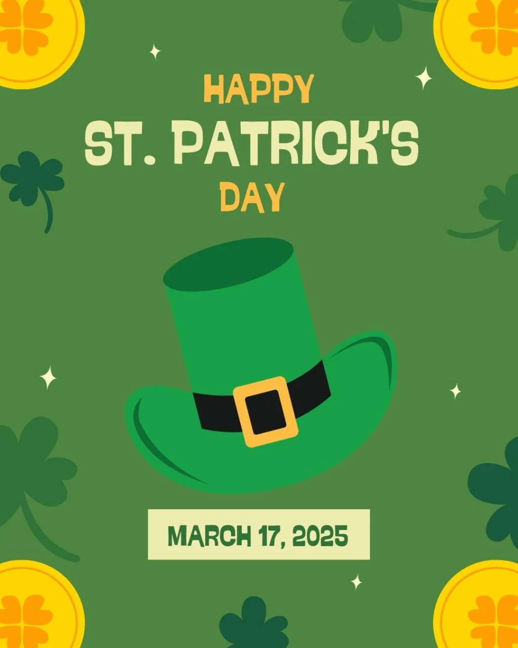 🍀 St. Patrick's Day Blessings & Wishes: Share Irish Luck & Joy! - CardsLook