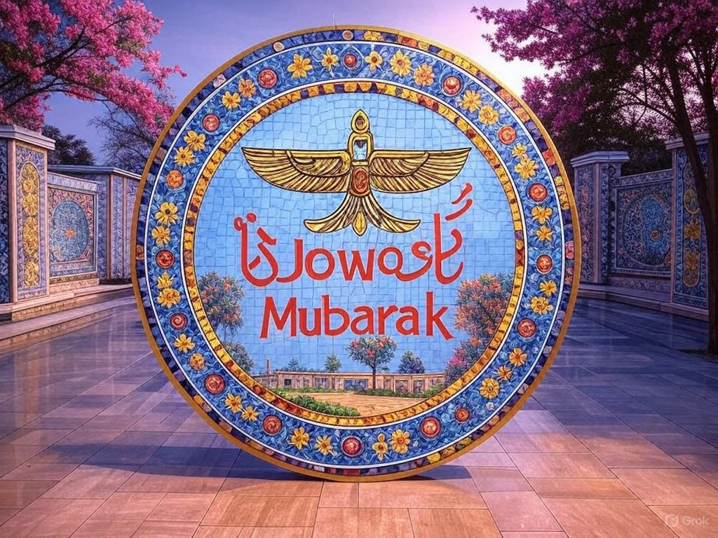 Nowruz Mubarak! Parsi New Year Greetings, Wishes & Spring Equinox Captions - CardsLook.com